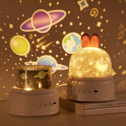 Bunny Starry Night Light Projector