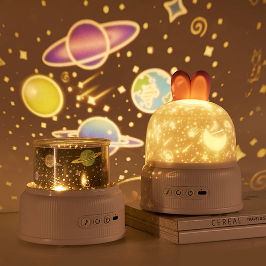 Bunny Starry Night Light Projector