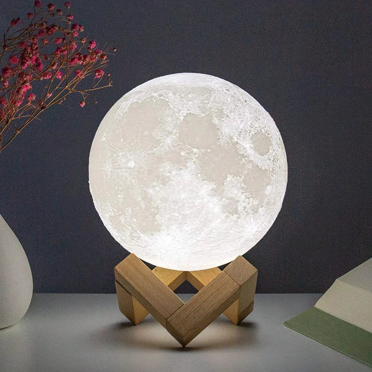 Space Moon Lamp