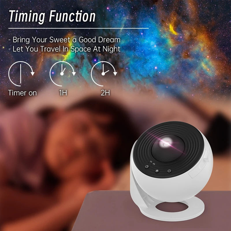 Galaxy Dream Star Projector Lamp