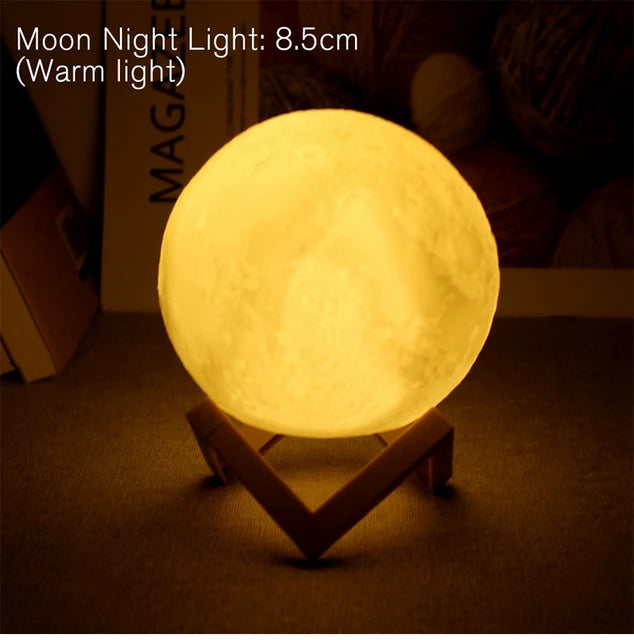 Space Moon Lamp
