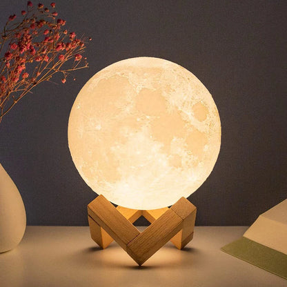 Space Moon Lamp