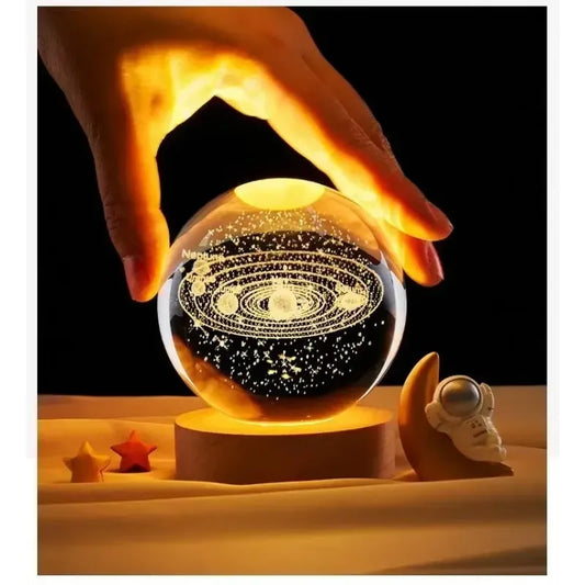 Galactic Glow Crystal Lamp