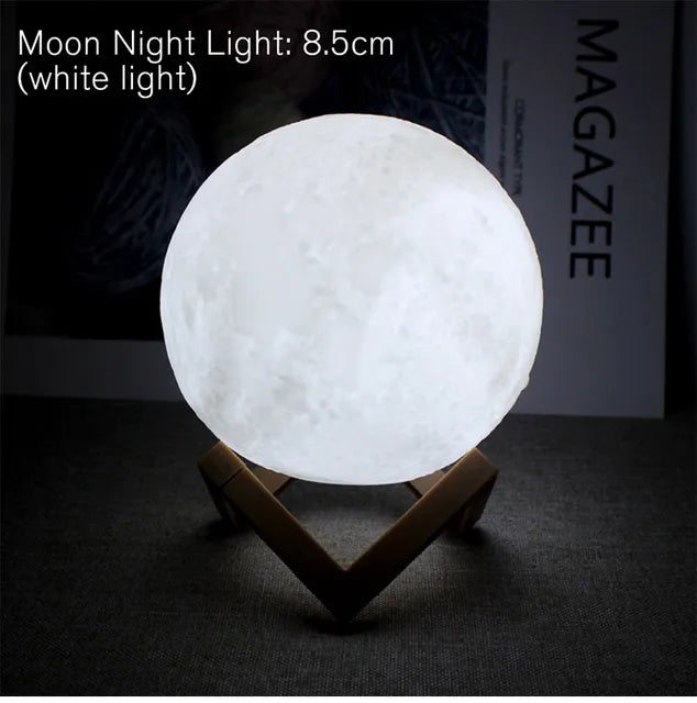 Space Moon Lamp